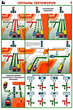 ПС48 Сигналы светофоров (бумага, А2, 2 листа) - Плакаты - Автотранспорт - Магазин охраны труда и техники безопасности stroiplakat.ru